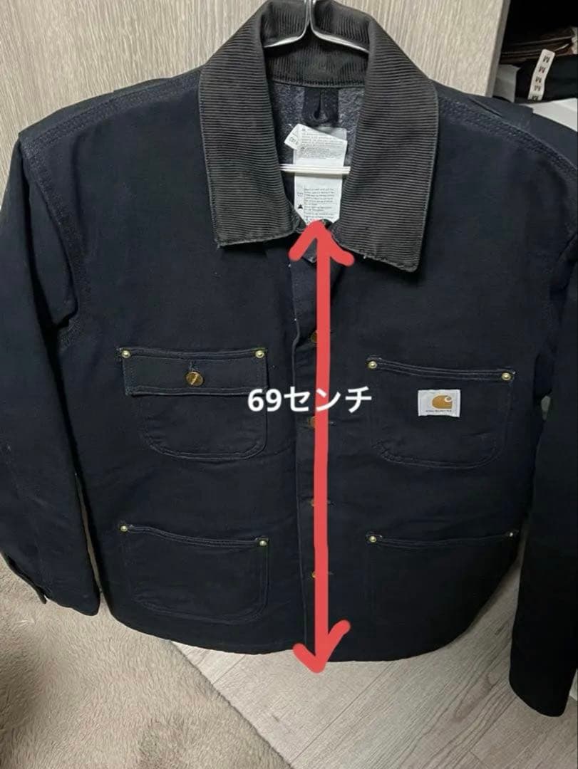 00s Carhartt ミシガン チョアコート ブラック 36 S～M