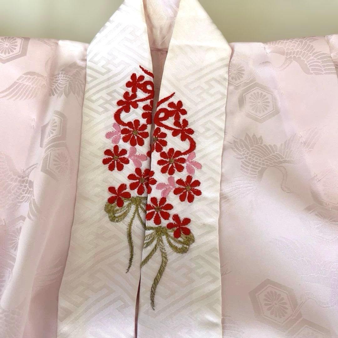 【七五三 3歳 女の子】赤 絞り 着物セット 一式 揃い 豪華