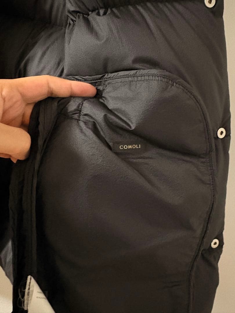 【2023AW】美品COMOLI ダウンベスト3size