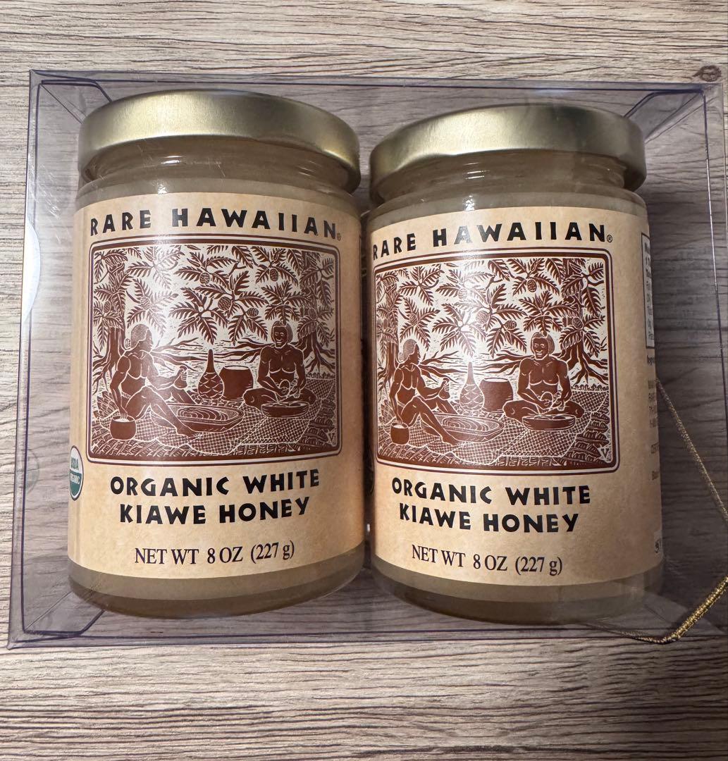 レアハワイアン　オーガニックホワイトハニー　ホワイトハニー　プレーン　はちみつ