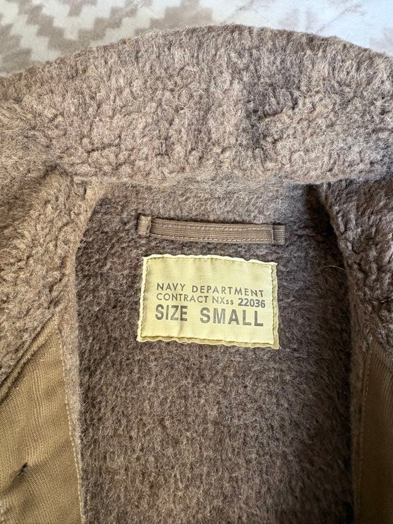 BAZZ Ricksons N-1デッキジャケット オリーブグリーン