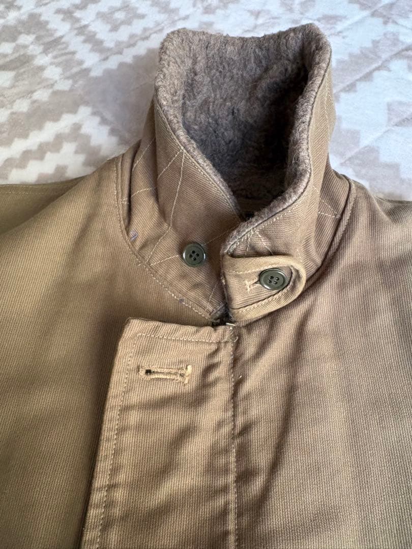 BAZZ Ricksons N-1デッキジャケット オリーブグリーン