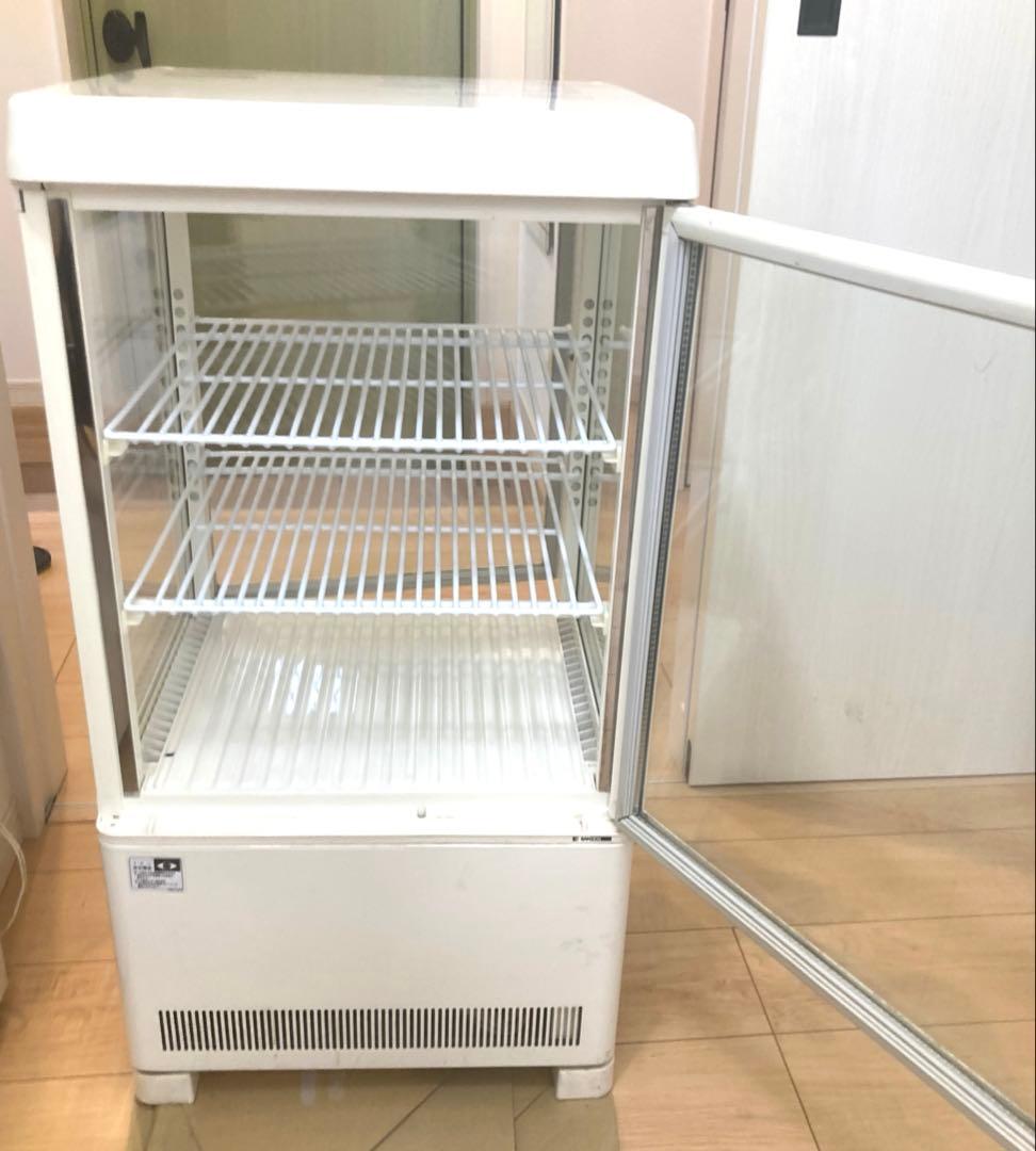 サンデン　卓上冷蔵庫　2面開き　ショーケース　AX-54XE