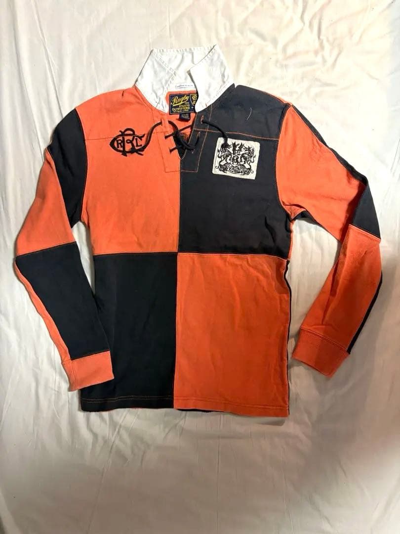 Ralph Lauren Rugby ラガーシャツ 長袖 ラルフローレン M