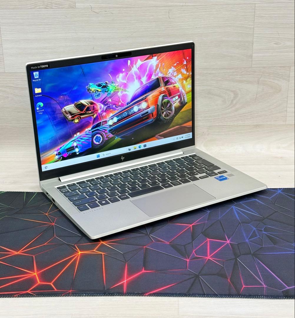 12世代　Hp EliteBookエイチピー/16GBバックライト付きフルHD