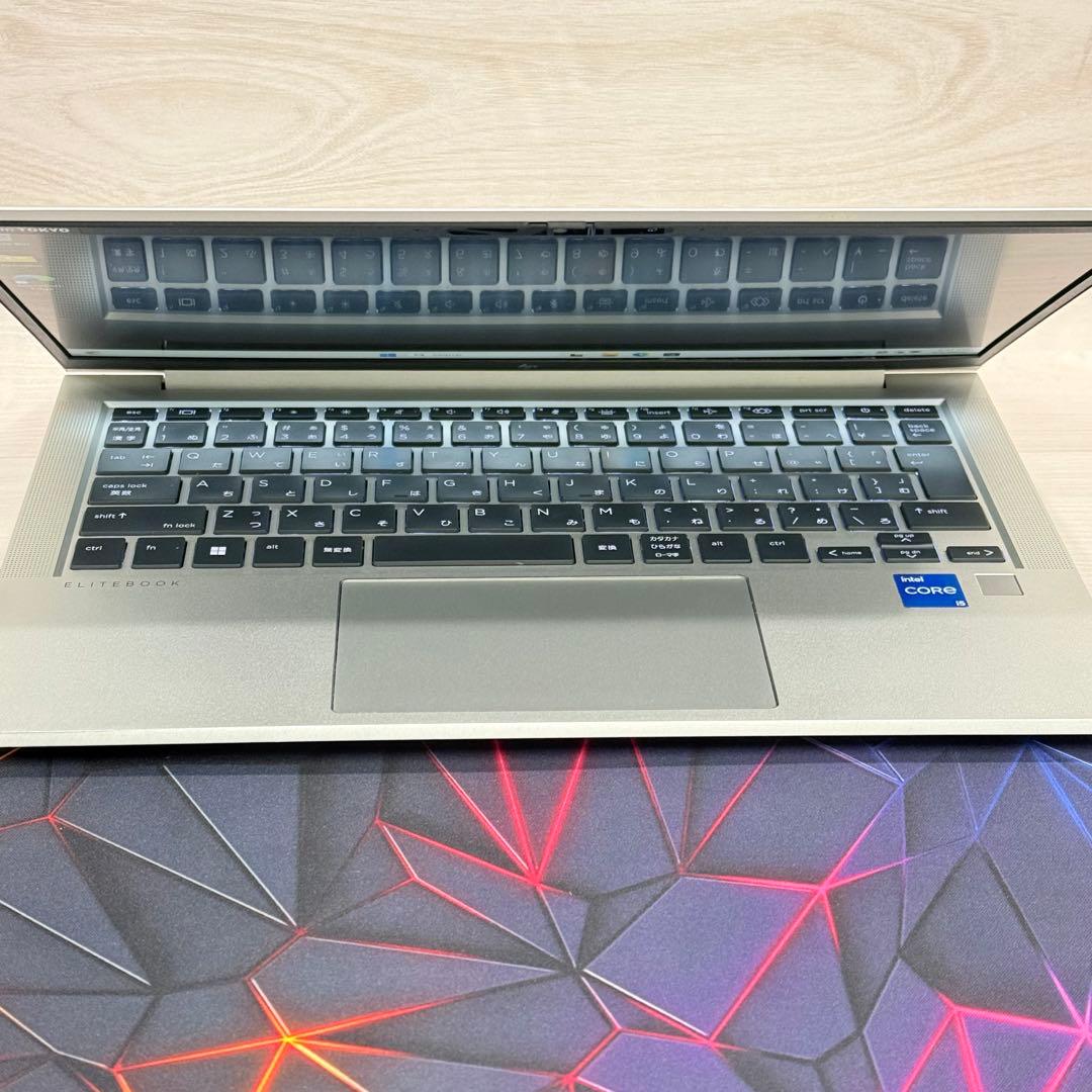 12世代　Hp EliteBookエイチピー/16GBバックライト付きフルHD