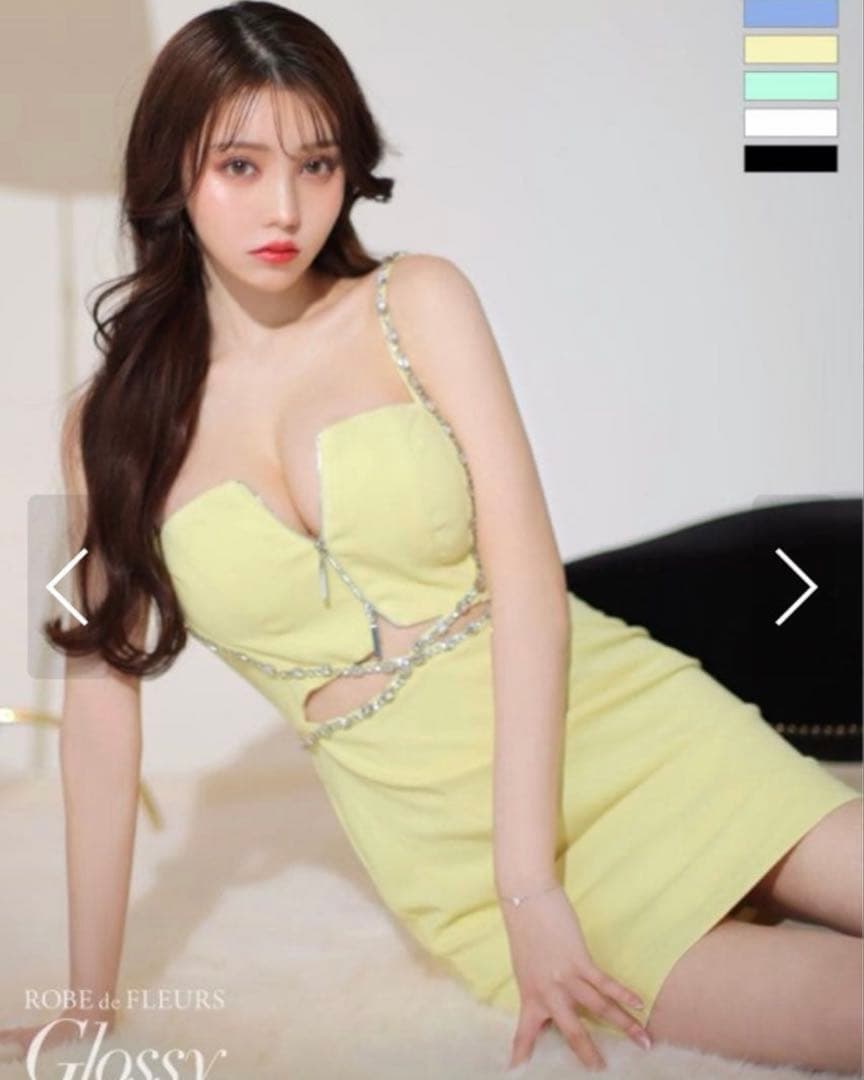 ローブドフルールグロッシー♡キャバドレス