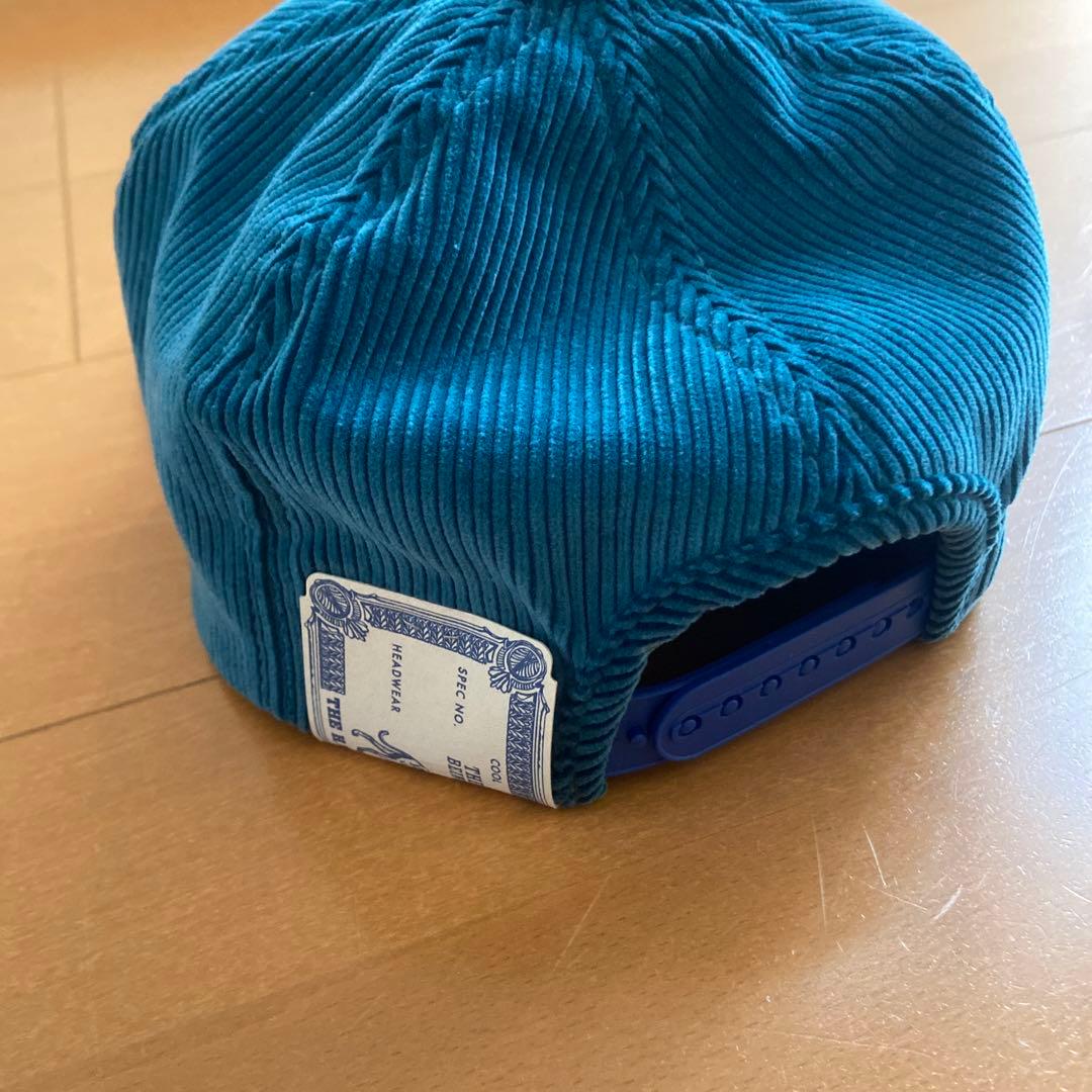 H.W. Dog & Co. コーデュロイキャップ 青