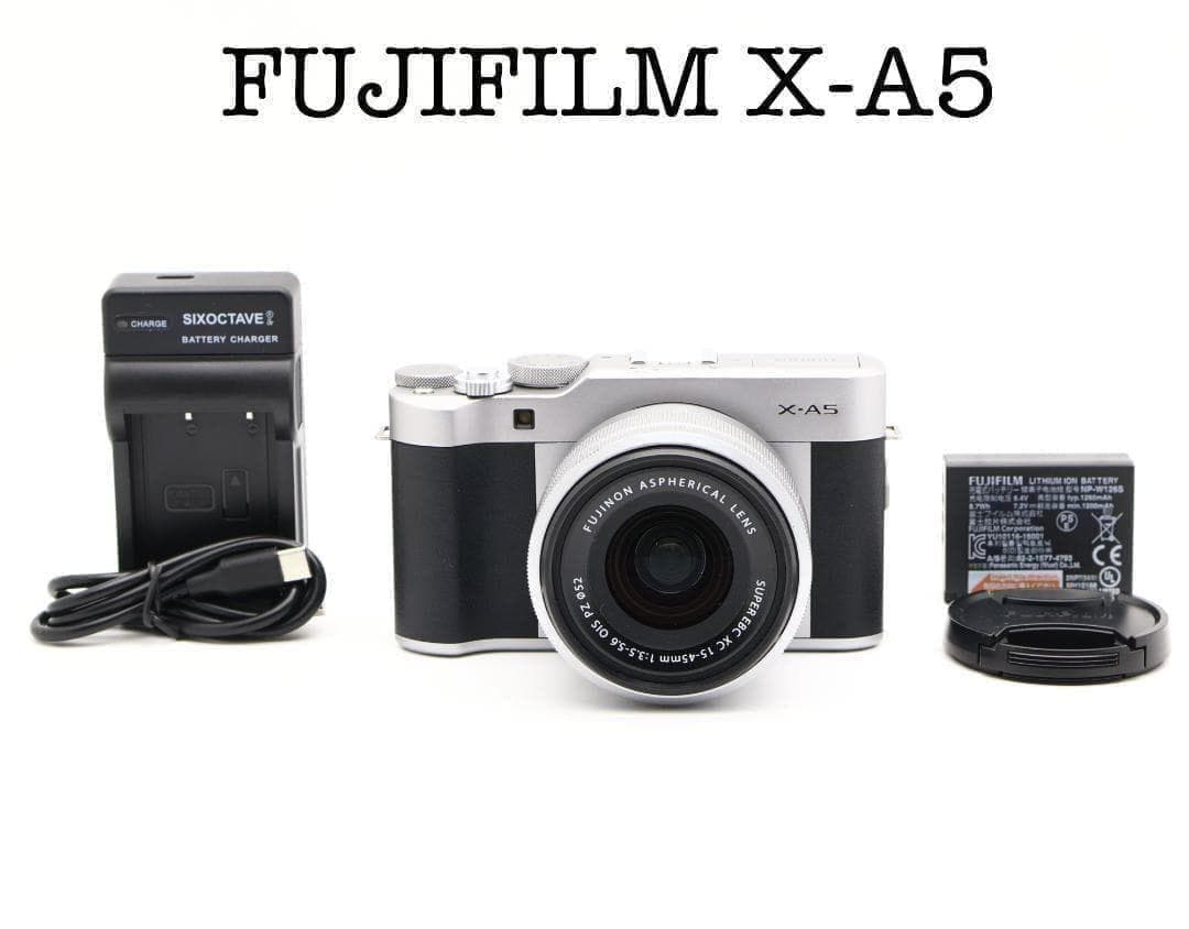 ■完動品 FUJIFILM X-A5 ミラーレス一眼カメラ
