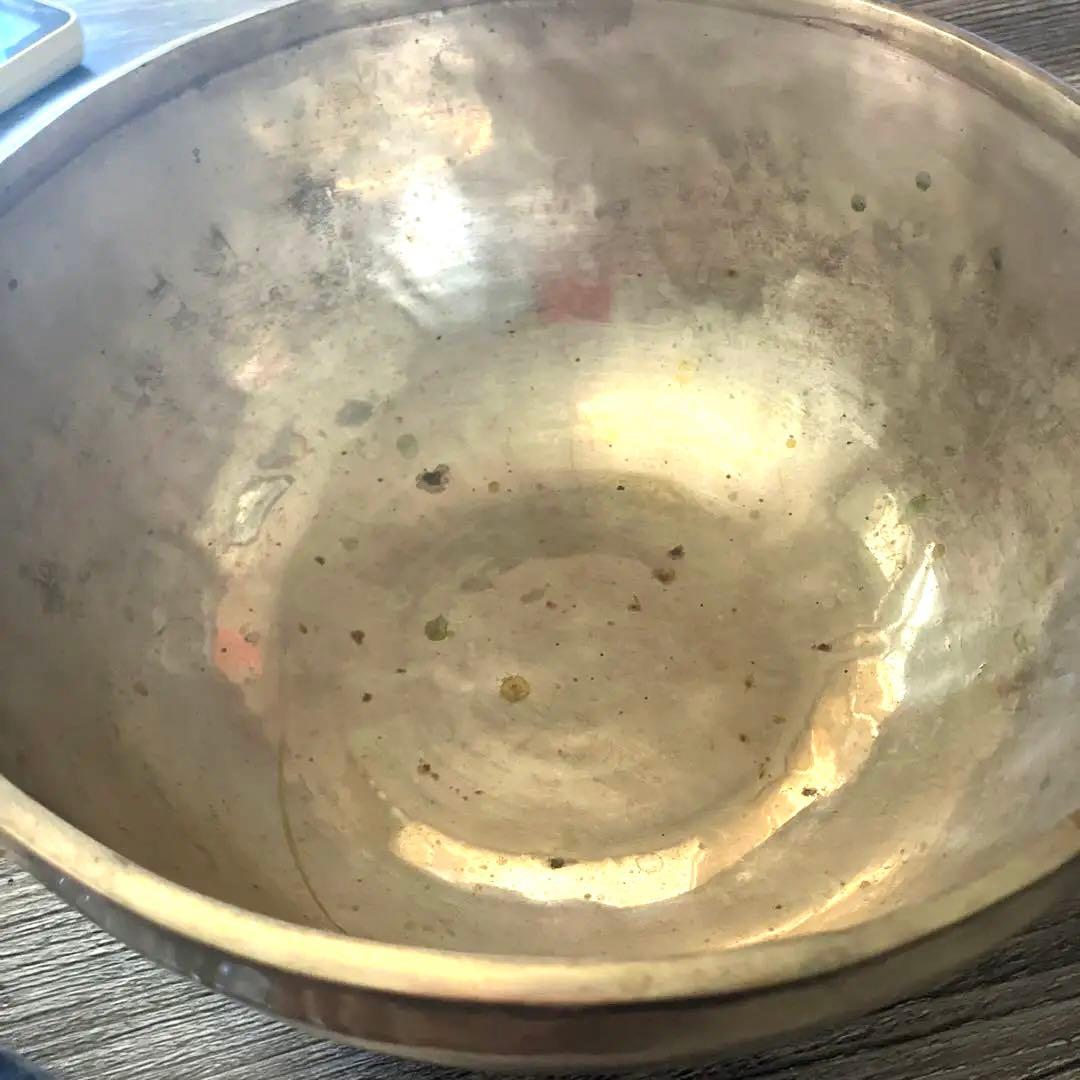 中古　21.5cm新月　シンギングボウル　4月２０日頃迄出品