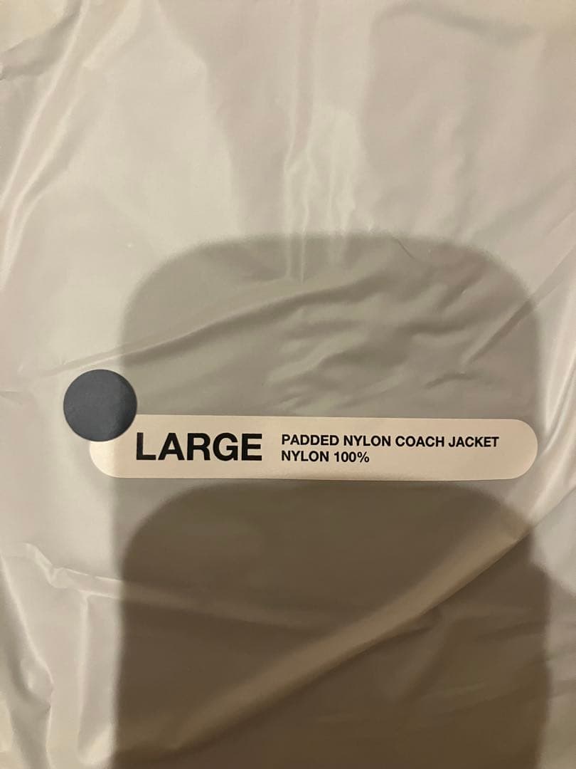 未開封 ENNOY 25AW PADDED NYLON COACH JACKET