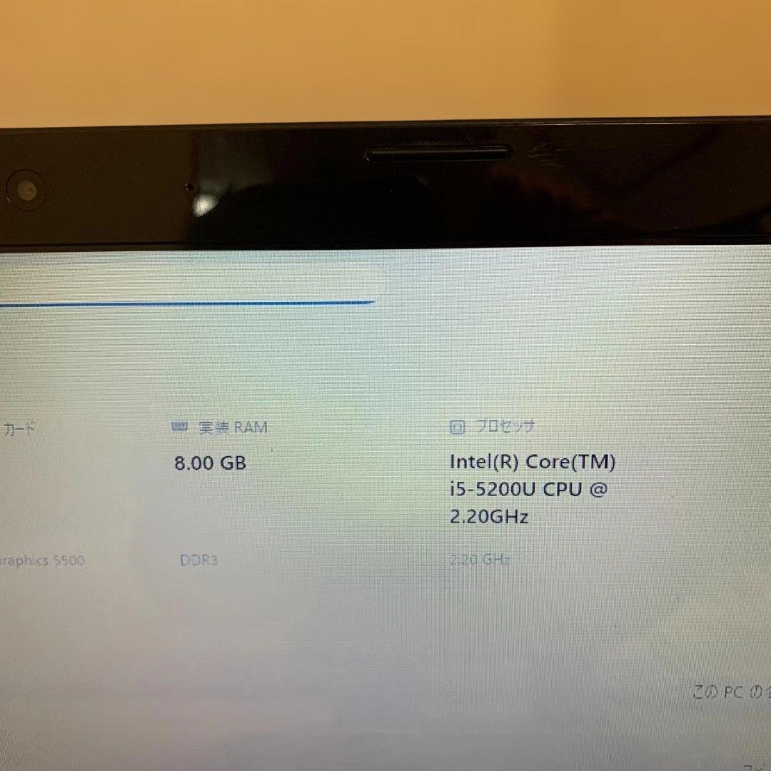 Lenovo G50 快速Core i5 SSD メモリ８GB バッテリー良好！