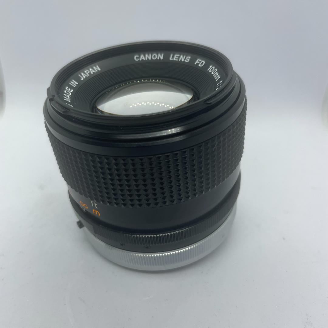【ケース付き 外観美品】CANON FD 100mm f2.8 S.S.C.
