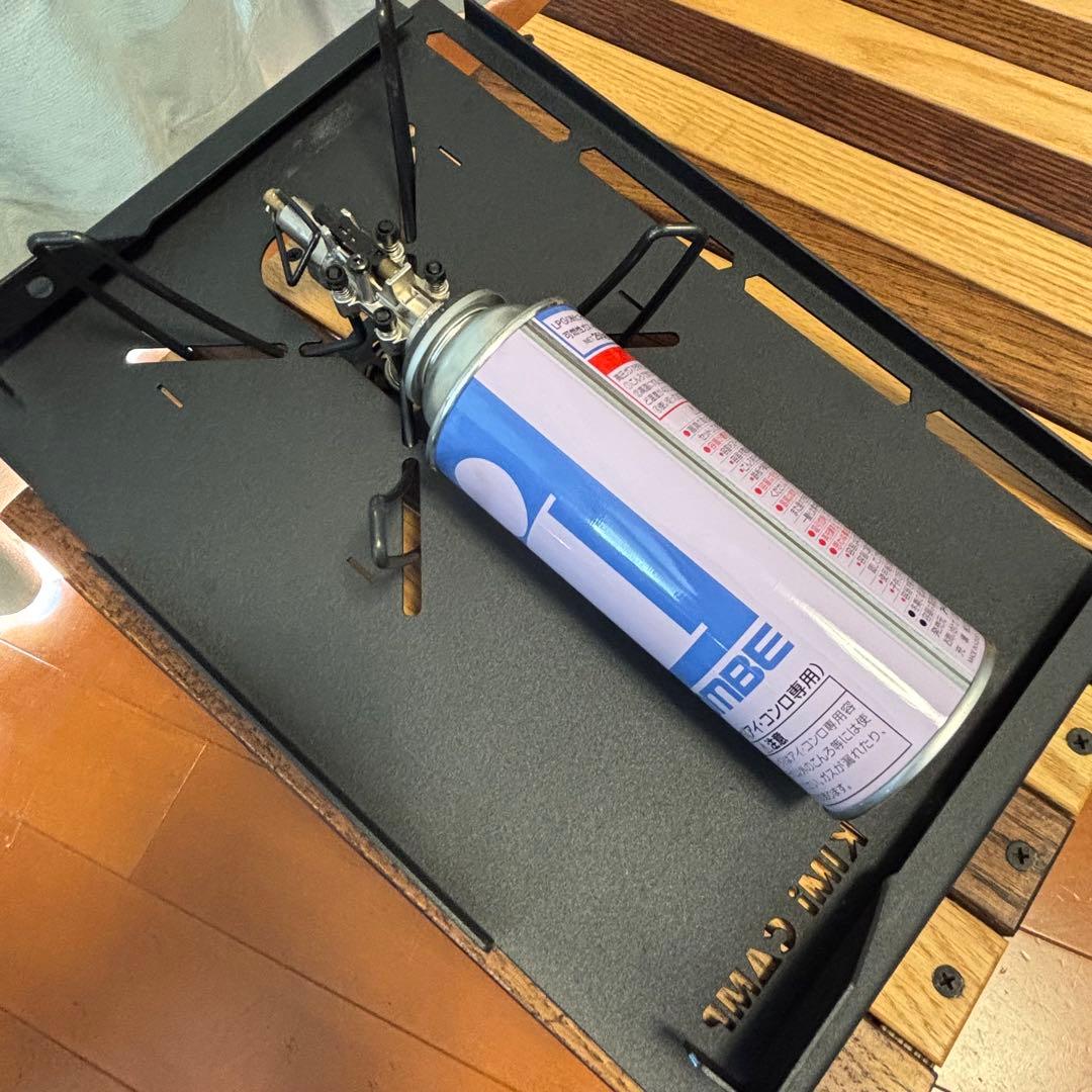 KIMICAMPゼブラテーブル（収納袋付）＋ST310 用遮熱プレートIGT規格