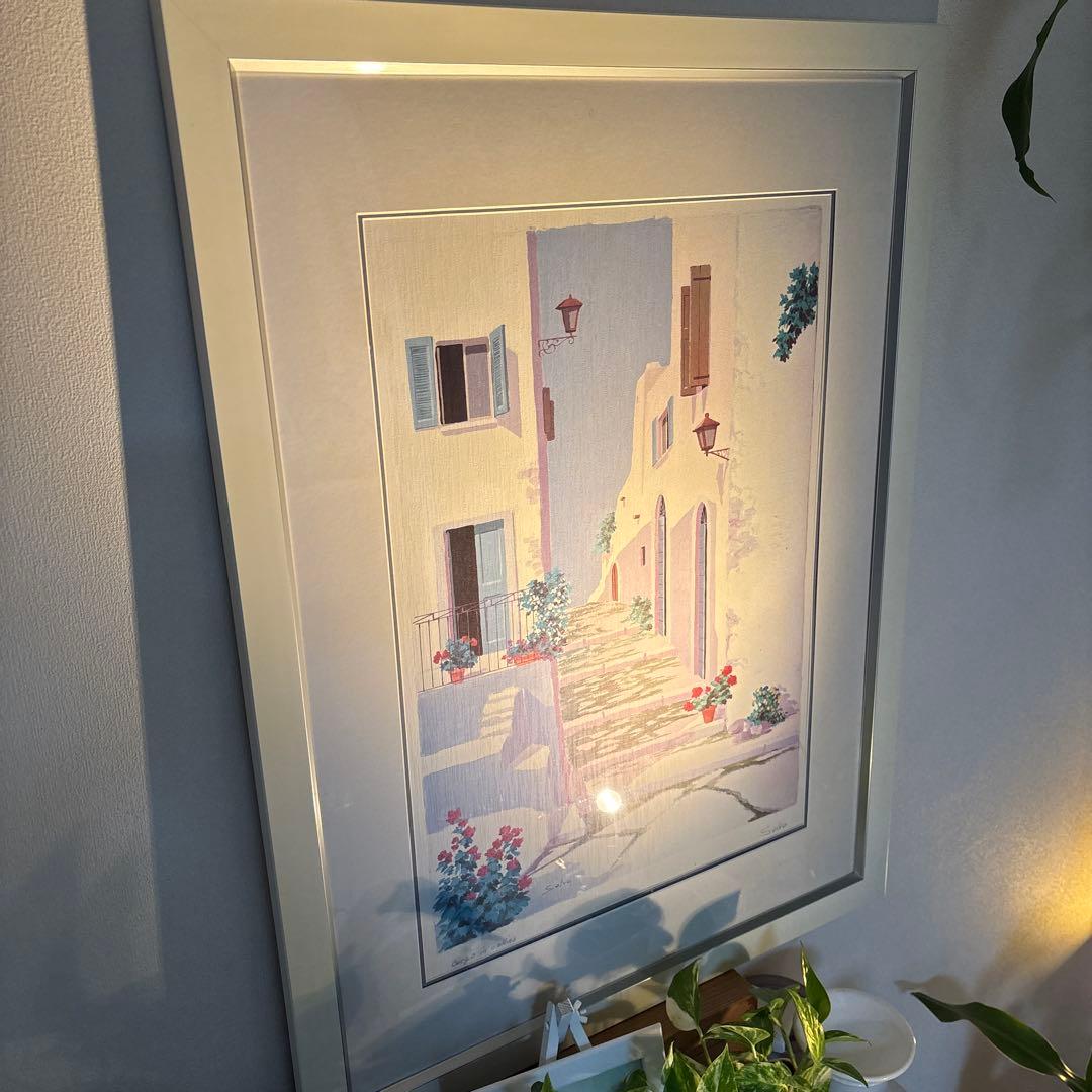 【SALVO サルボ】Borgo in collina (階段)白フレーム