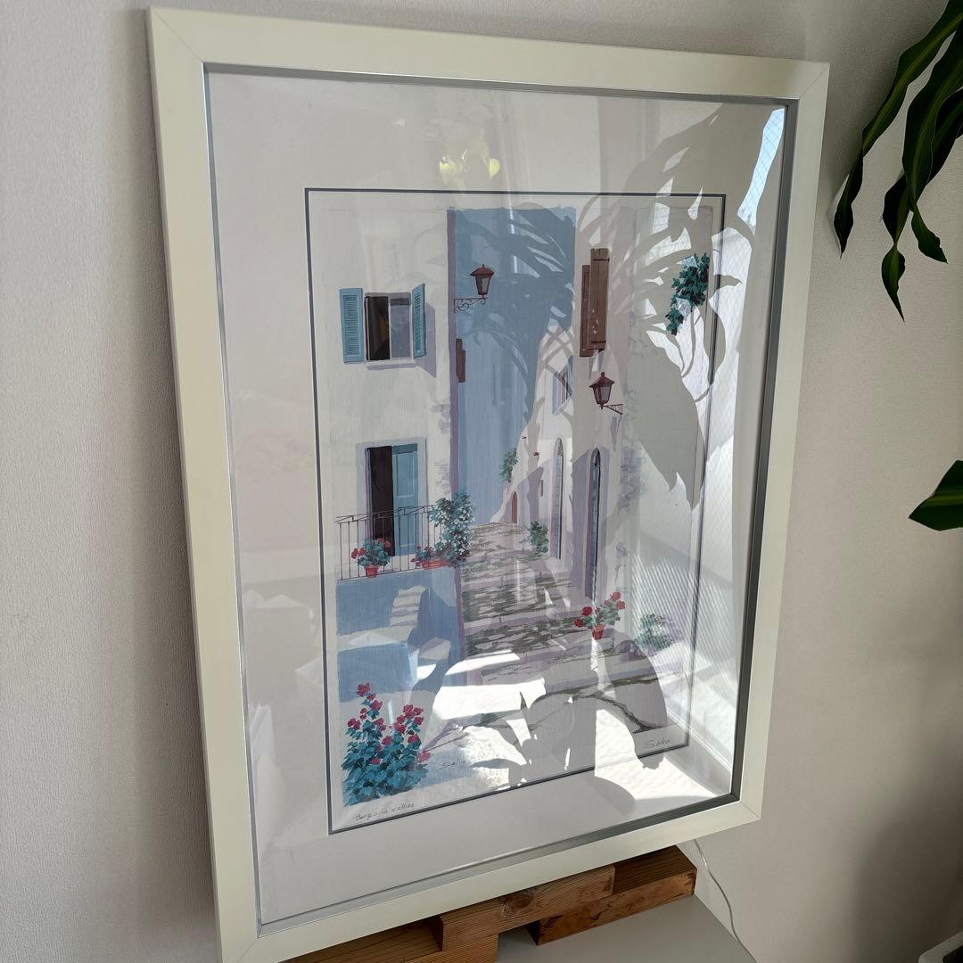 【SALVO サルボ】Borgo in collina (階段)白フレーム