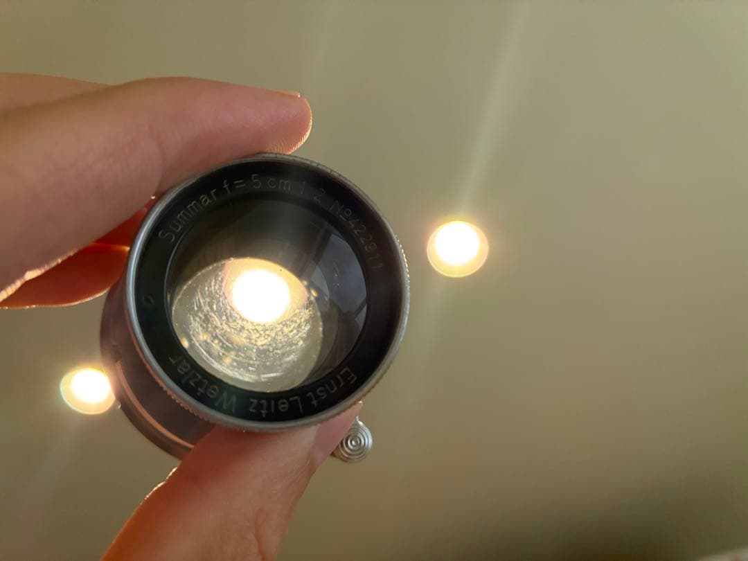 Ernst Leitz Wetar Summar 50mm f2 Mマウント改造