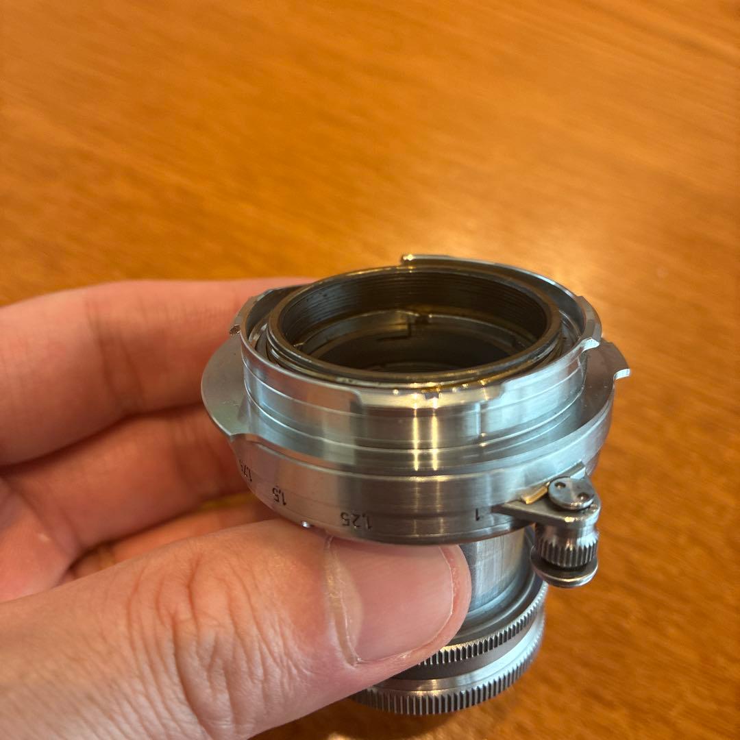 Ernst Leitz Wetar Summar 50mm f2 Mマウント改造