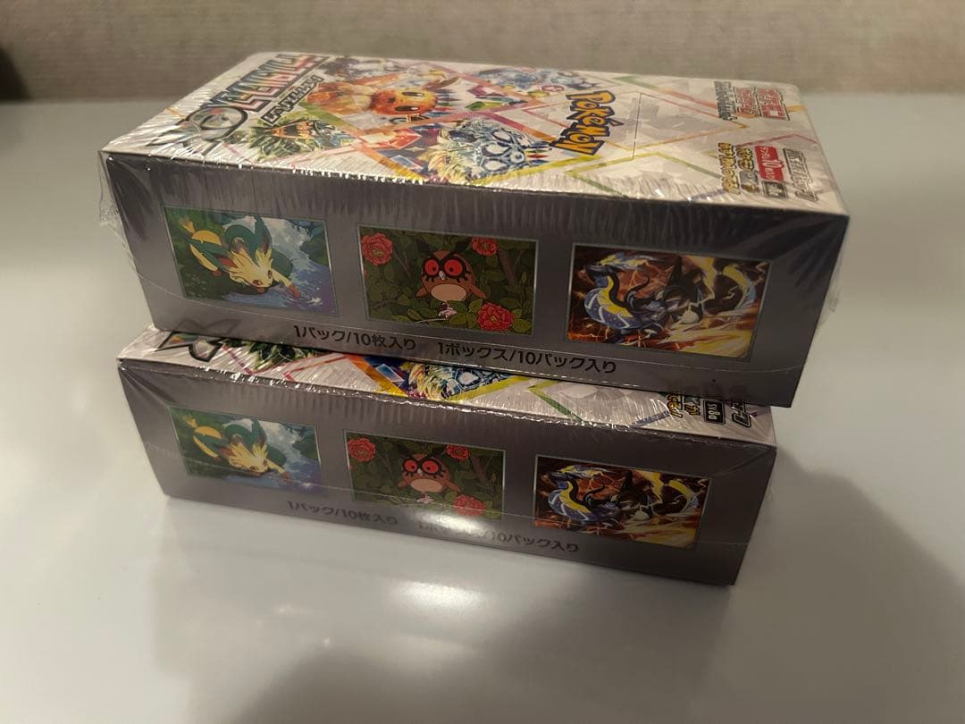 【単品値引き不可】テラスタルフェスex シュリンク付き未開封BOX 2箱