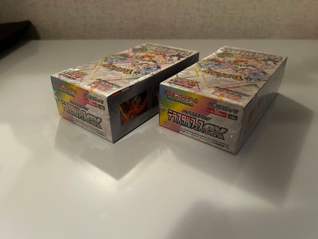 【単品値引き不可】テラスタルフェスex シュリンク付き未開封BOX 2箱