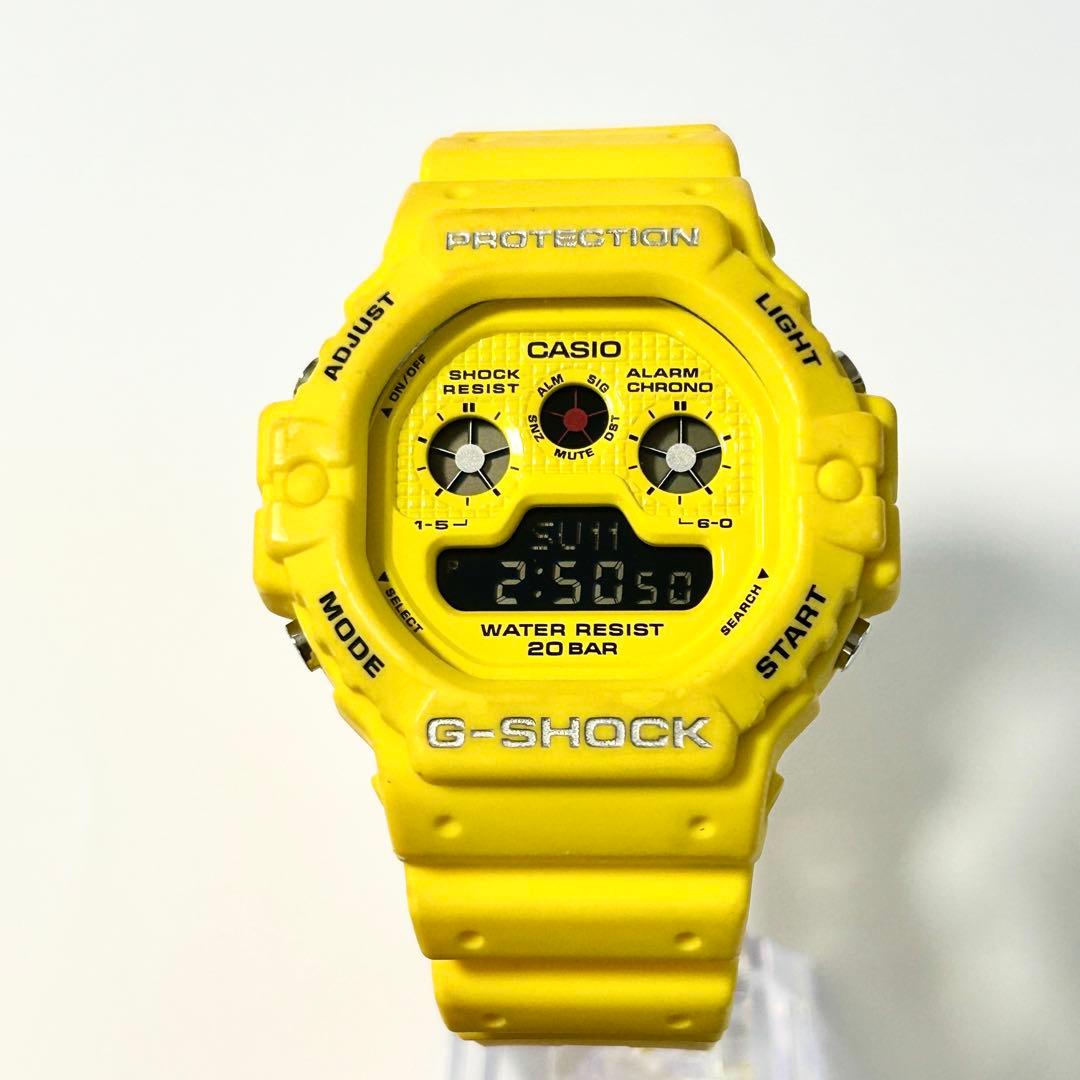 【希少/稼働】CASIO G-SHOCK DW-5900RS　イエロー