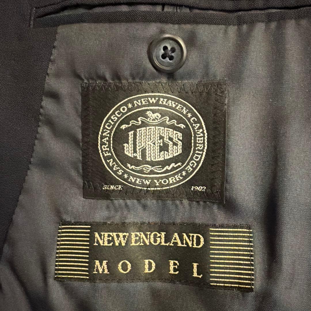 ✨美品✨J.PRESS 紺ブレ ダブル　サイドベンツ イングランドモデル