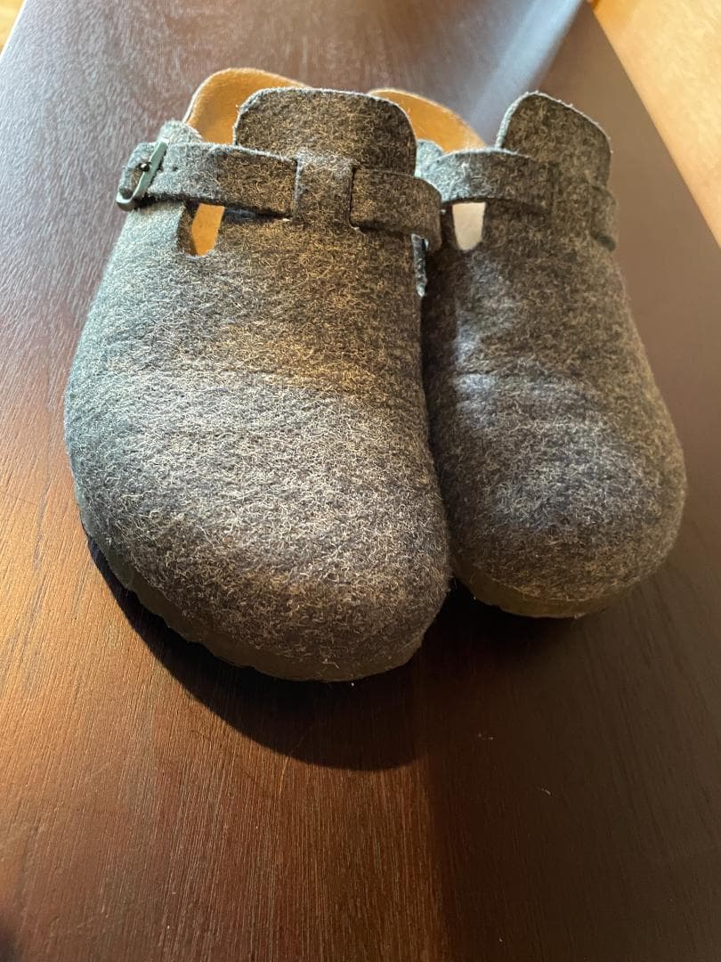 ⭐️超美品⭐️エコバッグ付 BIRKENSTOCKキッズ ボストン・フェルト