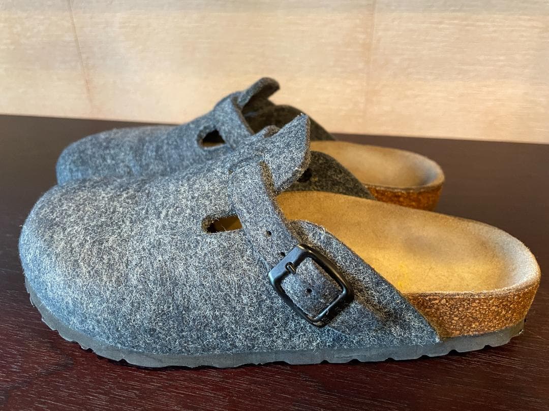 ⭐️超美品⭐️エコバッグ付 BIRKENSTOCKキッズ ボストン・フェルト