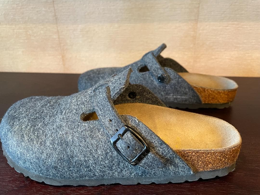 ⭐️超美品⭐️エコバッグ付 BIRKENSTOCKキッズ ボストン・フェルト