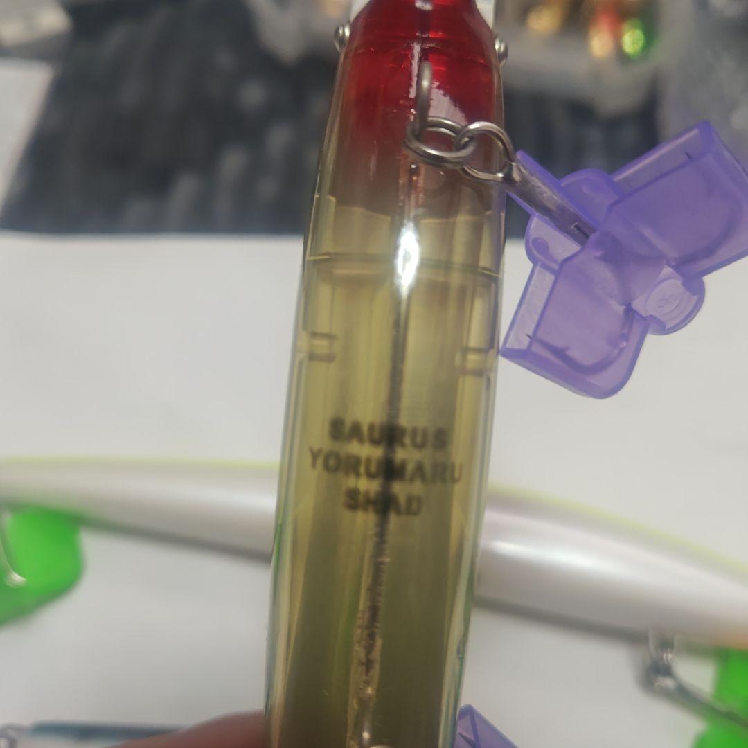 ザウルス　ヨルマルミノー　シャッド　セット