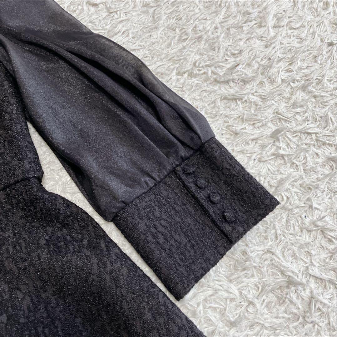 】【Risa新品】フォルムフォルマ ジャガードワンピースドレス M