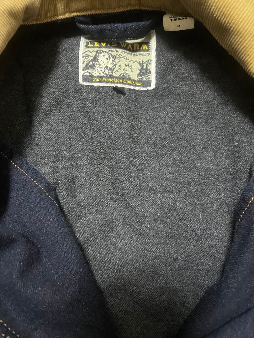 Levi's LEVI'S WARM Mサイズ デニムコート美品　本日限定価格