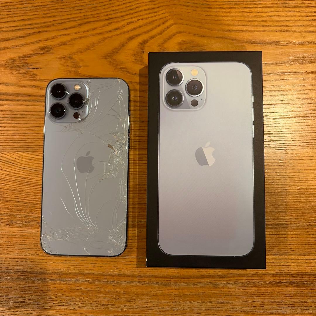 iPhone 13promax 256GB SIMフリー シエラブルー