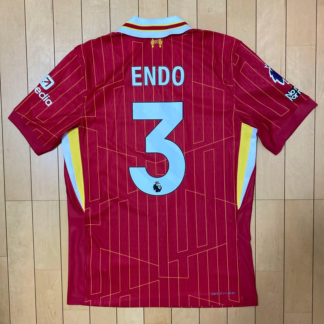 【正規品】リバプール 24/25 遠藤航 ホーム オーセンティック