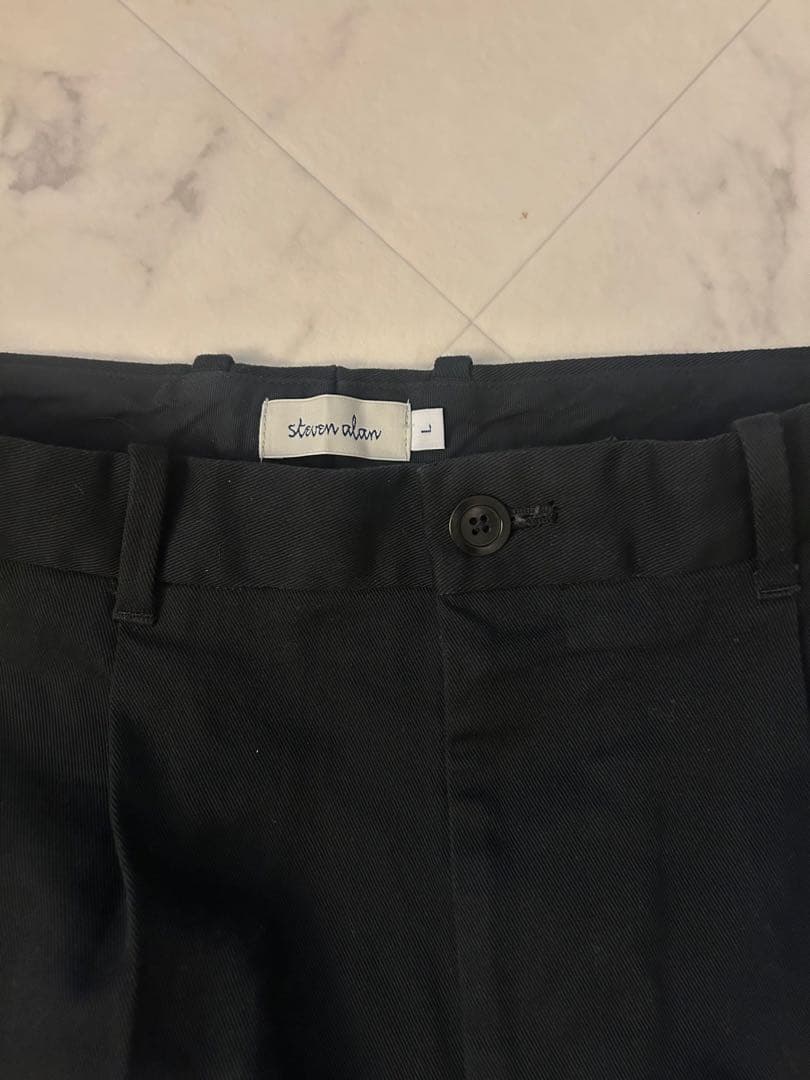 パンツ StevenAlan STRCDRIL SUPER BAGGY TAPERED