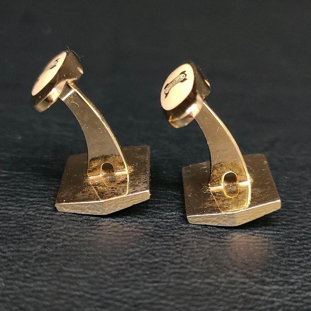 【美品】Celineセリーヌ　カフスタイピンセット　シルバー　ゴールド　マカダム