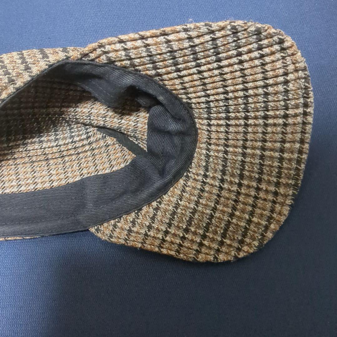 HOMME PLISSE オムプリッセ イッセイミヤケ チェック柄キャップ