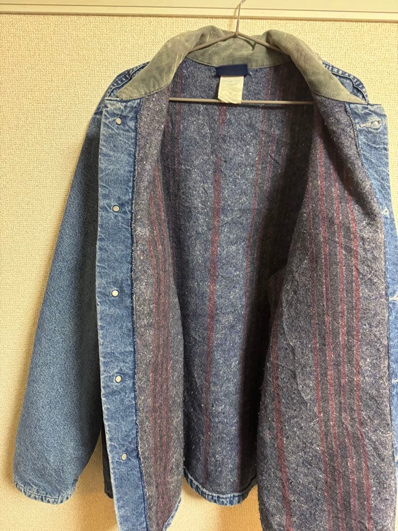 DICKIES (ディッキーズ) デニムカバーオール 古着 90s