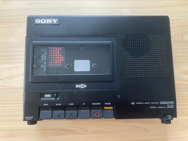 超希少美品 整備済高音質動作品 SONY TC-D5 高級デンスケ 生録機