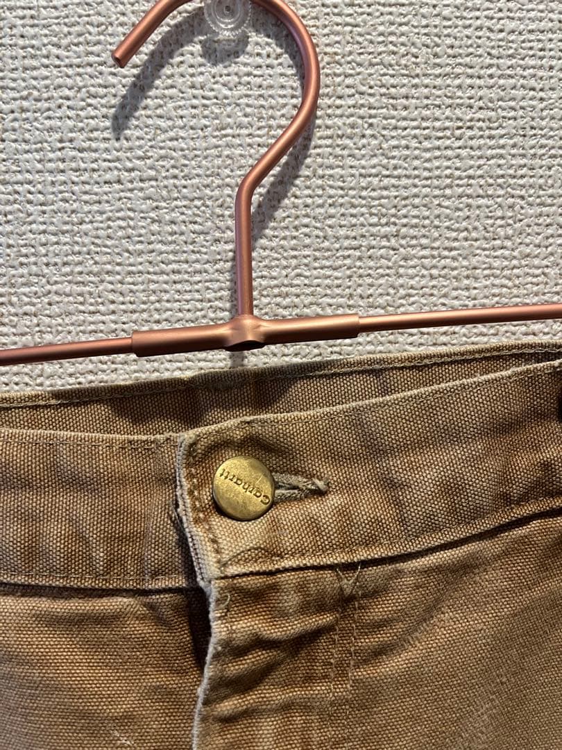 Carhartt USAダブルニー襤褸 ペインターパンツ34×34
