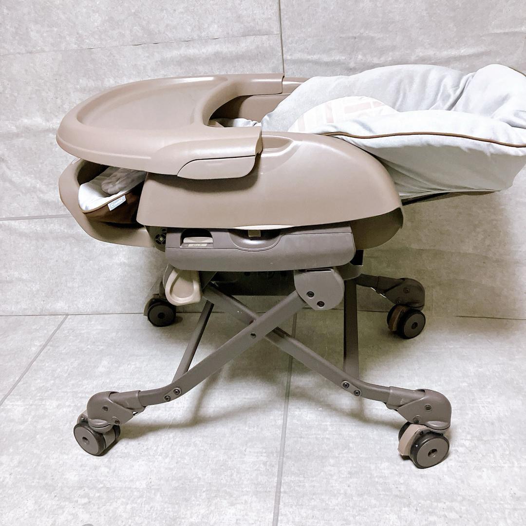 combi ネムリラAT LM 電動ハイローチェア オートスイング ベビーベット