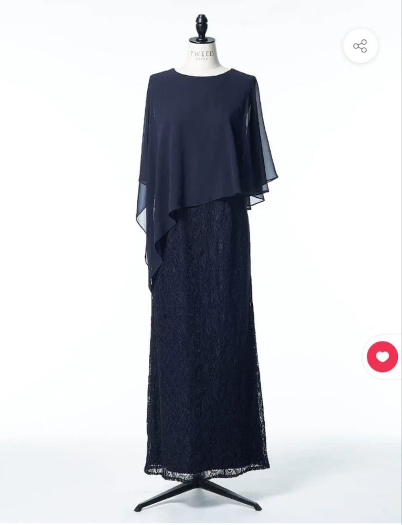 TWEED DONNA マザーズドレス　Lサイズ