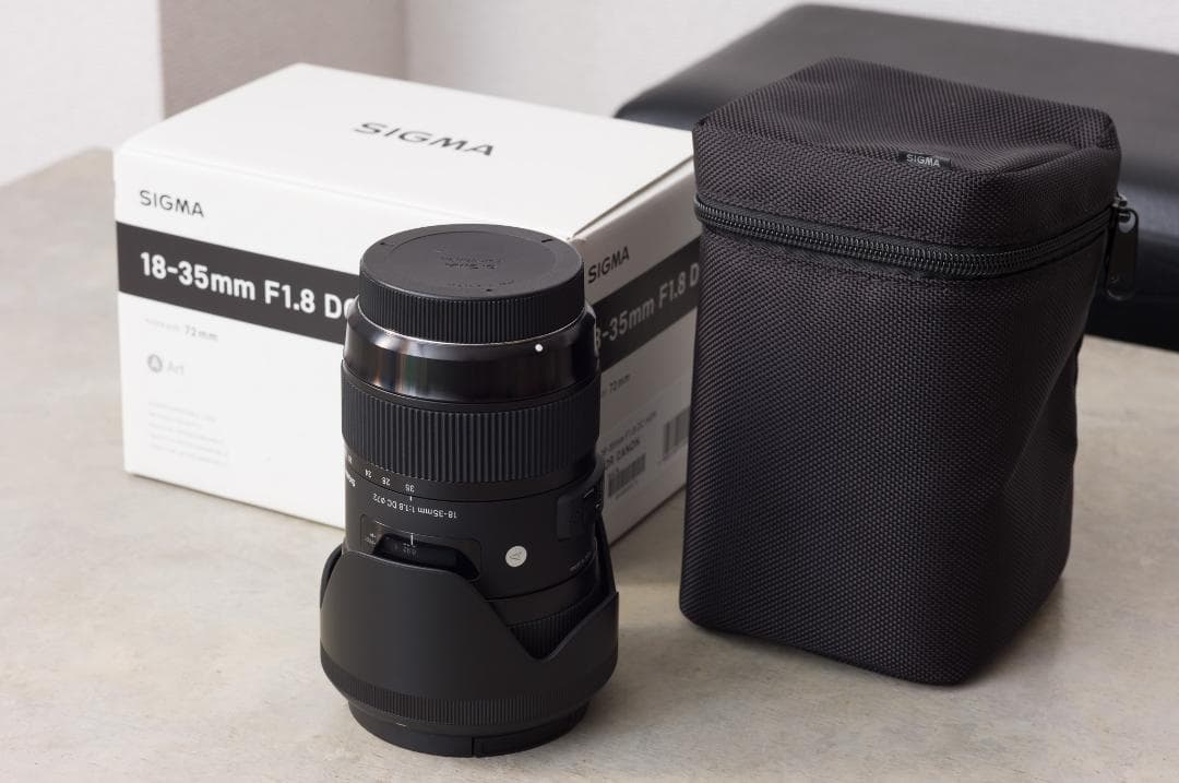 SIGMA Art 18-35mm F1.8 DC HSM キヤノンEF用