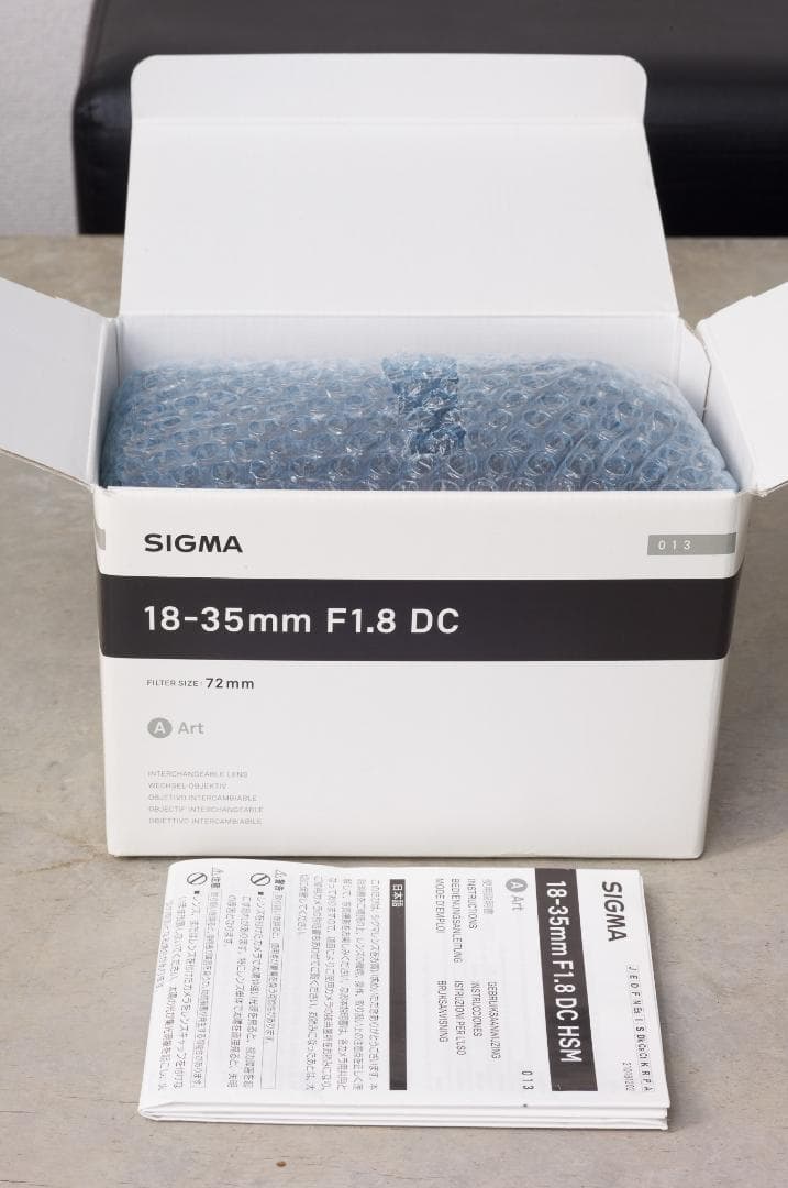 SIGMA Art 18-35mm F1.8 DC HSM キヤノンEF用