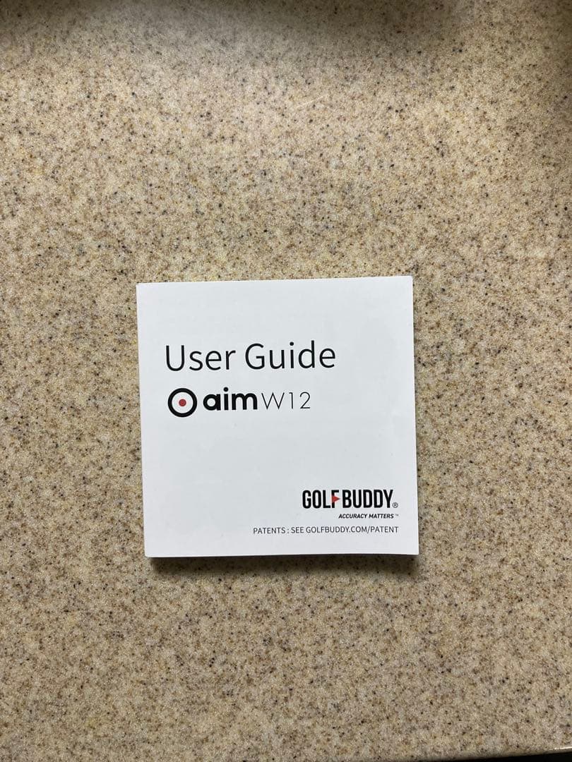 超メルカリ市期間限定値引き！GOLF BUDDY aim W12 ゴルフ用距離計