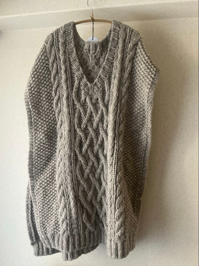 nestrobe◯ペルーニットオーバーサイズベスト