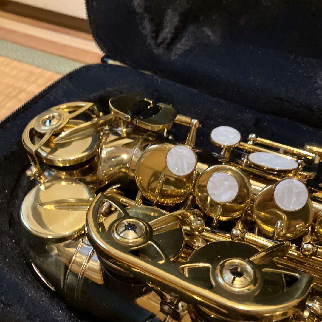 サウンドハウス PTSS-200C カーブドソプラノサックス 新品購入 試奏のみ