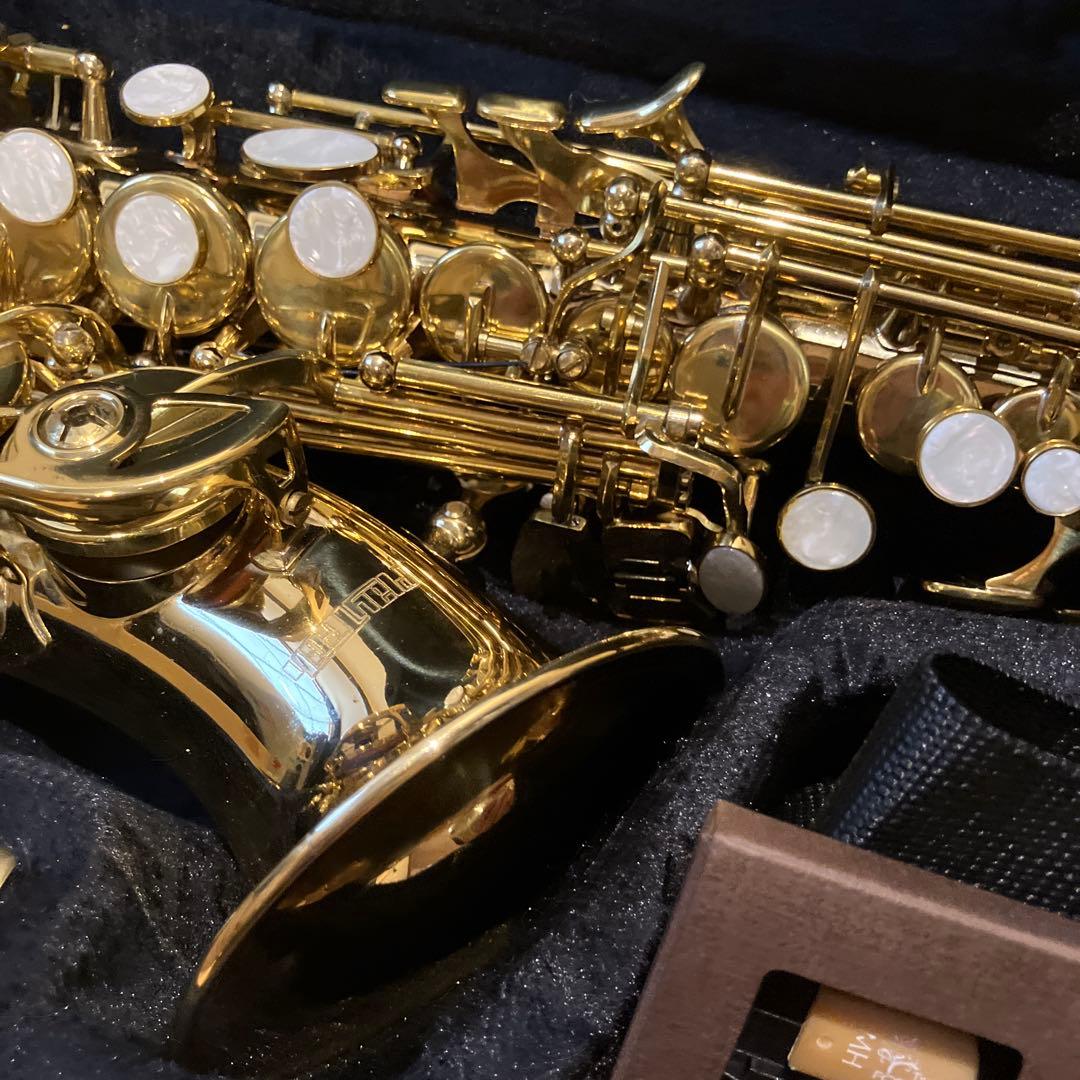 サウンドハウス PTSS-200C カーブドソプラノサックス 新品購入 試奏のみ