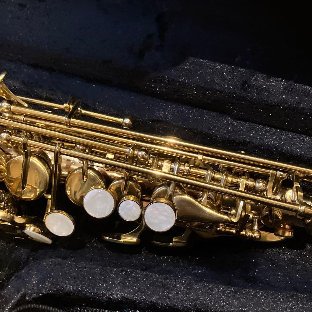 サウンドハウス PTSS-200C カーブドソプラノサックス 新品購入 試奏のみ