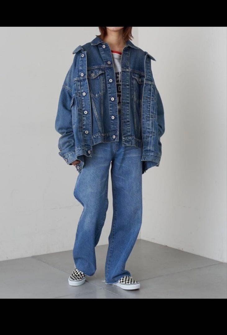 最安　etsinta【堂本剛さん着用】デニムONデニム